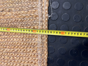 Natural Jute Area Rug - 2ndhandwarehouse.com