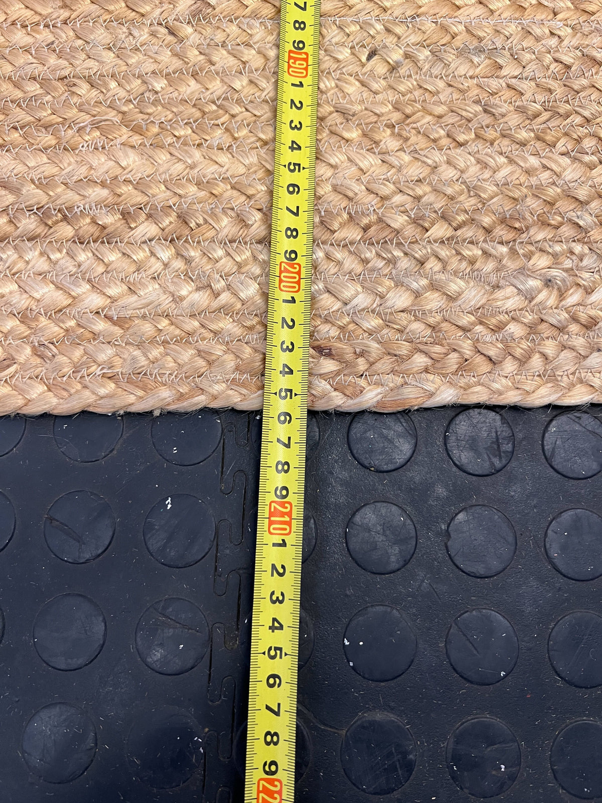 Natural Jute Area Rug - 2ndhandwarehouse.com