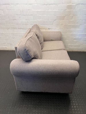 Cozy Classic 2-Seater Sofa - Neutral Taupe - Need deep cleaning - 2ndhandwarehouse.com