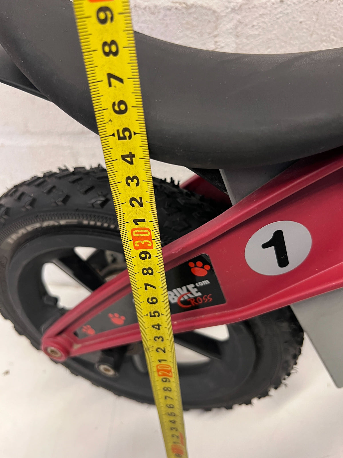 Pre-Loved FirstBIKE Red Balance Bike - Ready for Adventures! - 2ndhandwarehouse.com