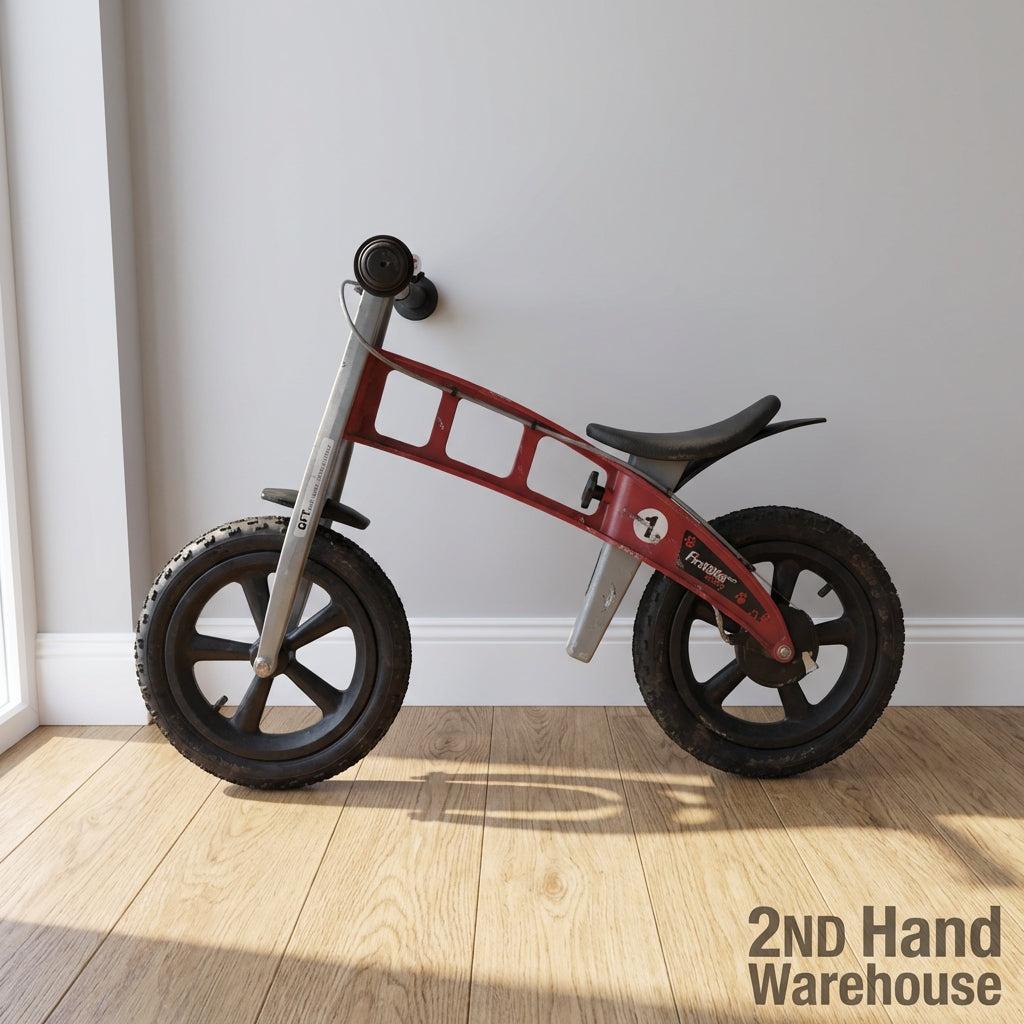 Pre-Loved FirstBIKE Red Balance Bike - Ready for Adventures! - 2ndhandwarehouse.com