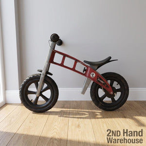 Pre-Loved FirstBIKE Red Balance Bike - Ready for Adventures! - 2ndhandwarehouse.com