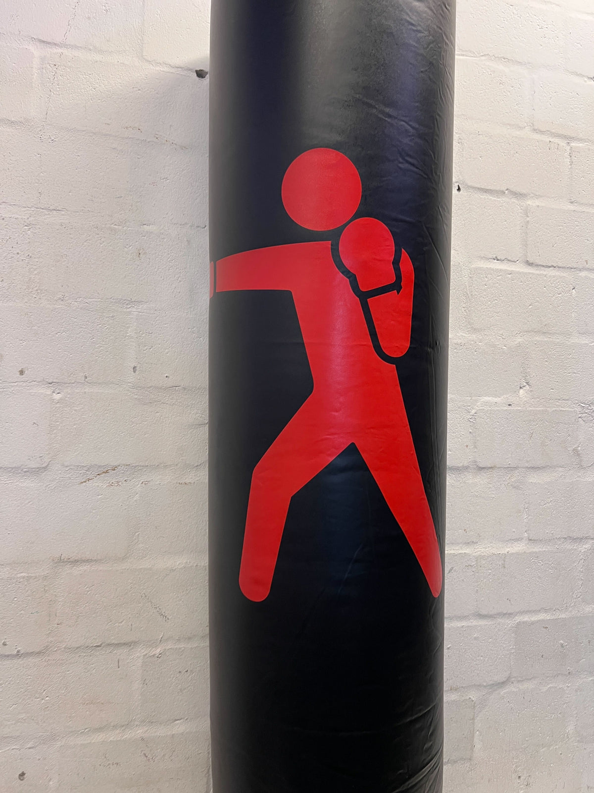 Freestanding Inflatable Punching Bag with Boxer Graphic - 2ndhandwarehouse.com