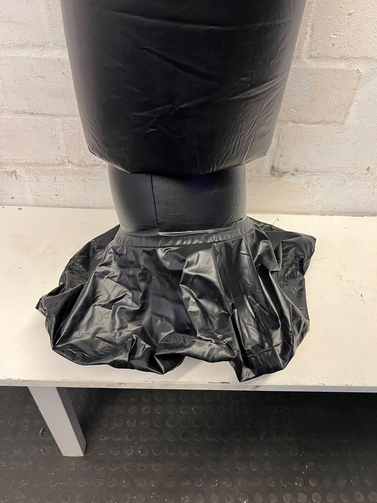 Freestanding Inflatable Punching Bag with Boxer Graphic - 2ndhandwarehouse.com