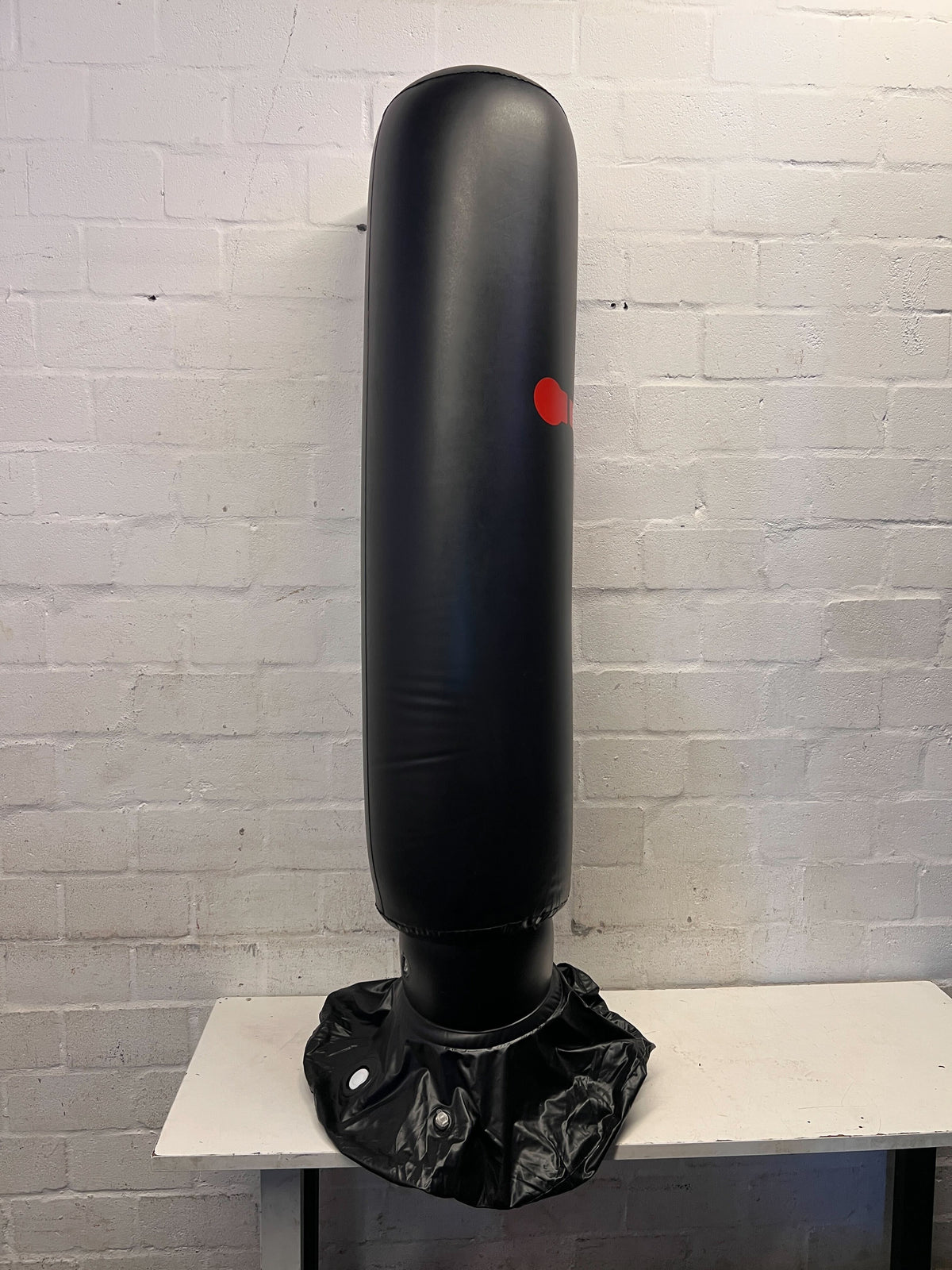 Freestanding Inflatable Punching Bag with Boxer Graphic - 2ndhandwarehouse.com