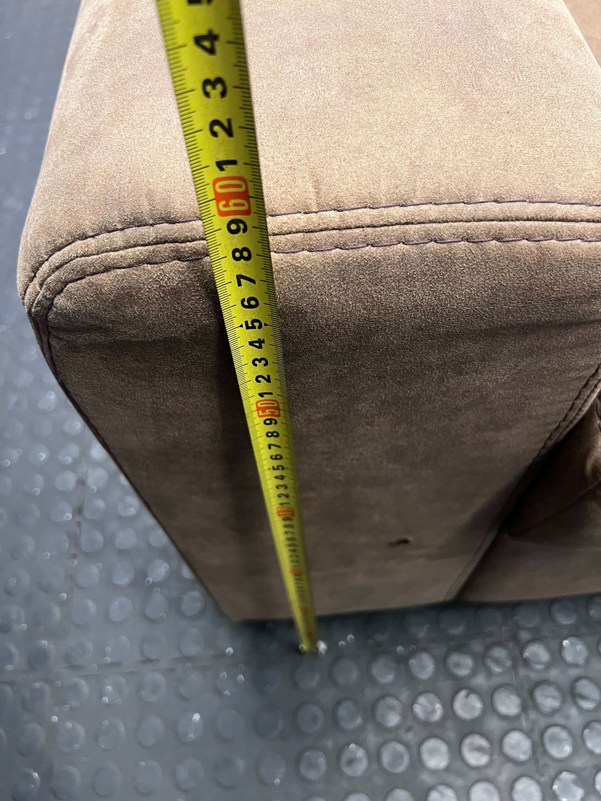 Cozy Brown 2-Seater Sofa - Microfiber Charm - 2ndhandwarehouse.com