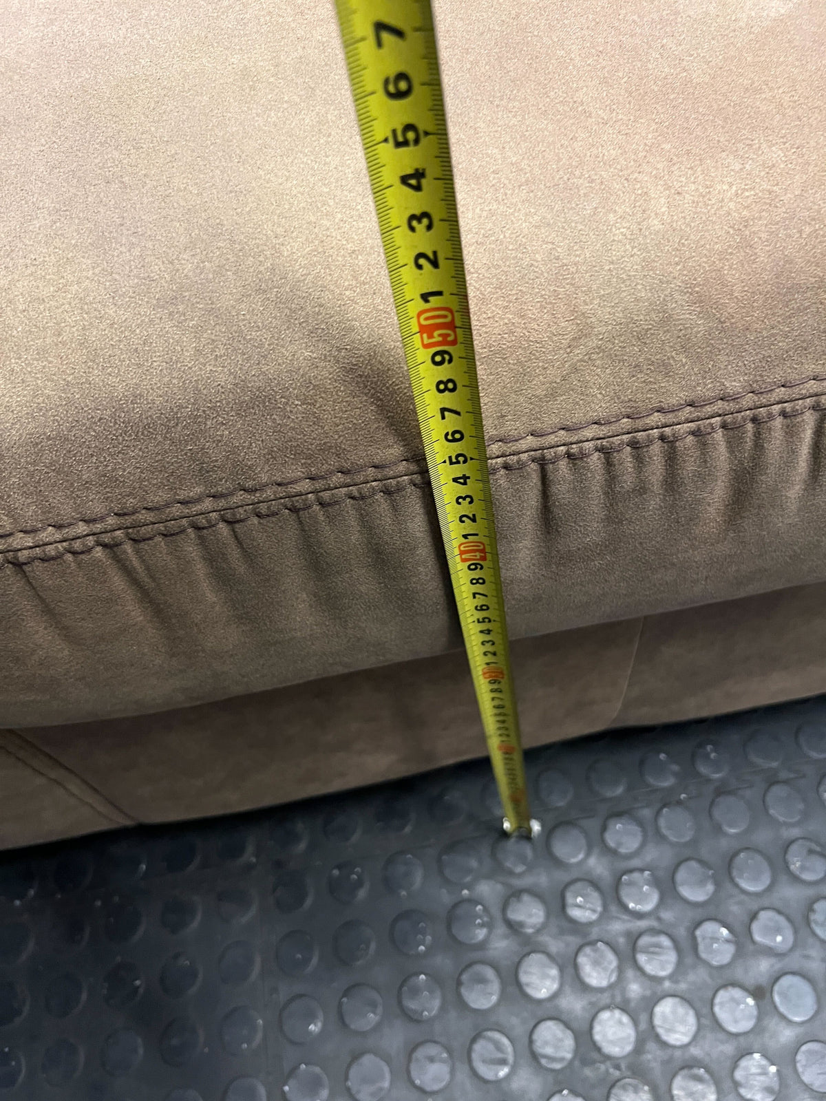 Cozy Brown 2-Seater Sofa - Microfiber Charm - 2ndhandwarehouse.com