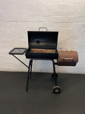 Portable Offset Smoker & Charcoal Grill - 2ndhandwarehouse.com