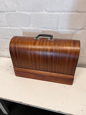 Vintage Empisal Sewing Machine - Classic Black & Gold Craft Piece - 2ndhandwarehouse.com