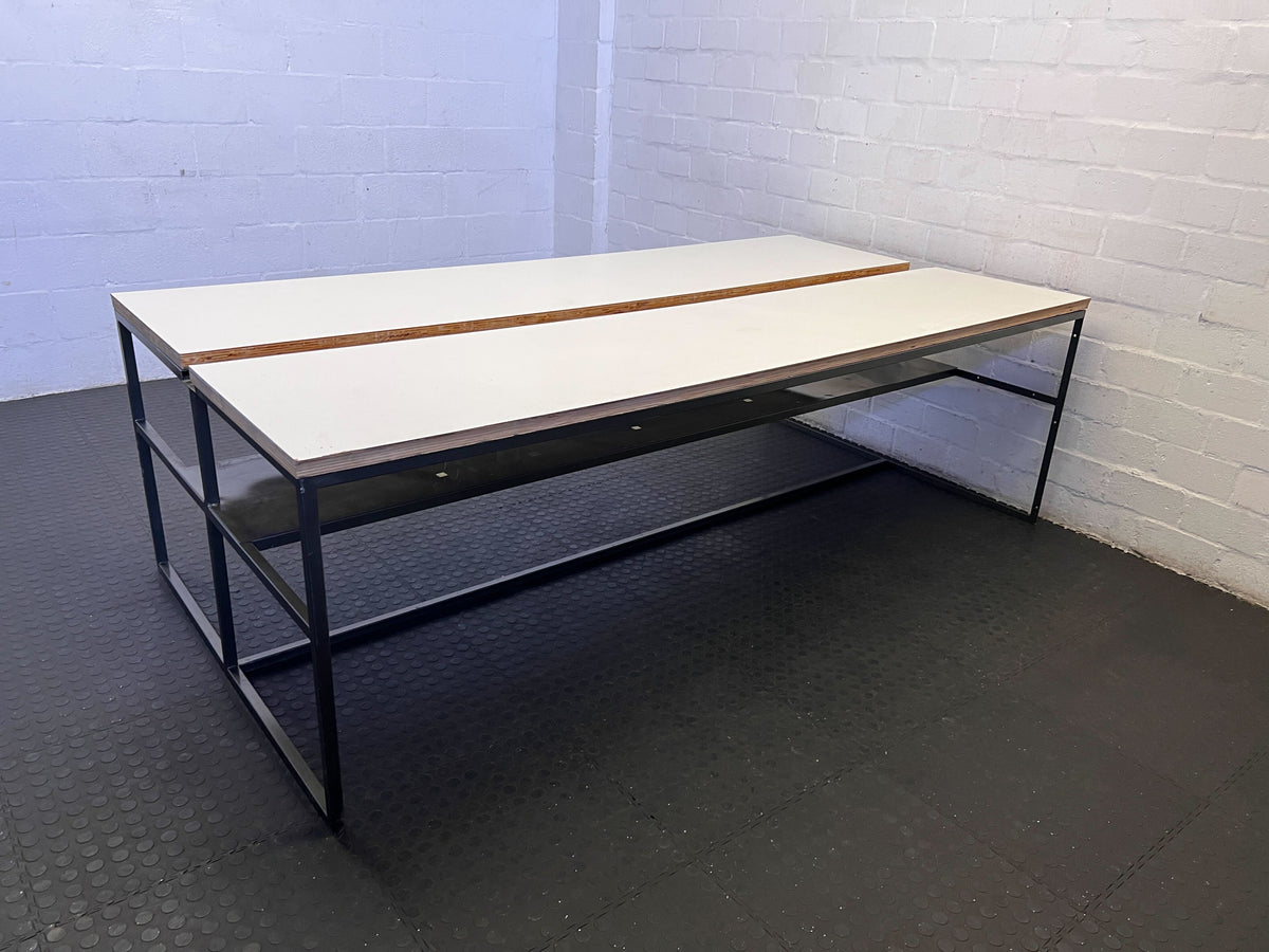 Mobile 3-Drawer Wood Office Pedestal with Lock - 2ndhandwarehouse.com