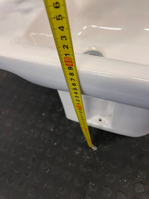 Hand wash tab -Classic White Ceramic Bidet with Chrome Mixer Taps - 2ndhandwarehouse.com