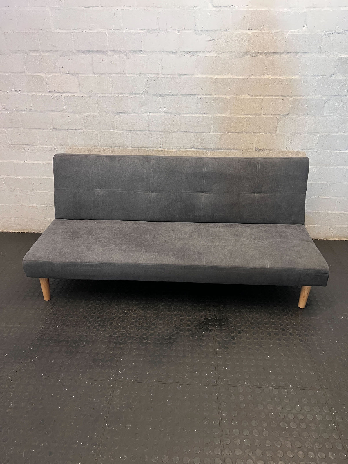 Modern Grey Fabric Sofa Bed - Versatile & Stylish - 2ndhandwarehouse.com