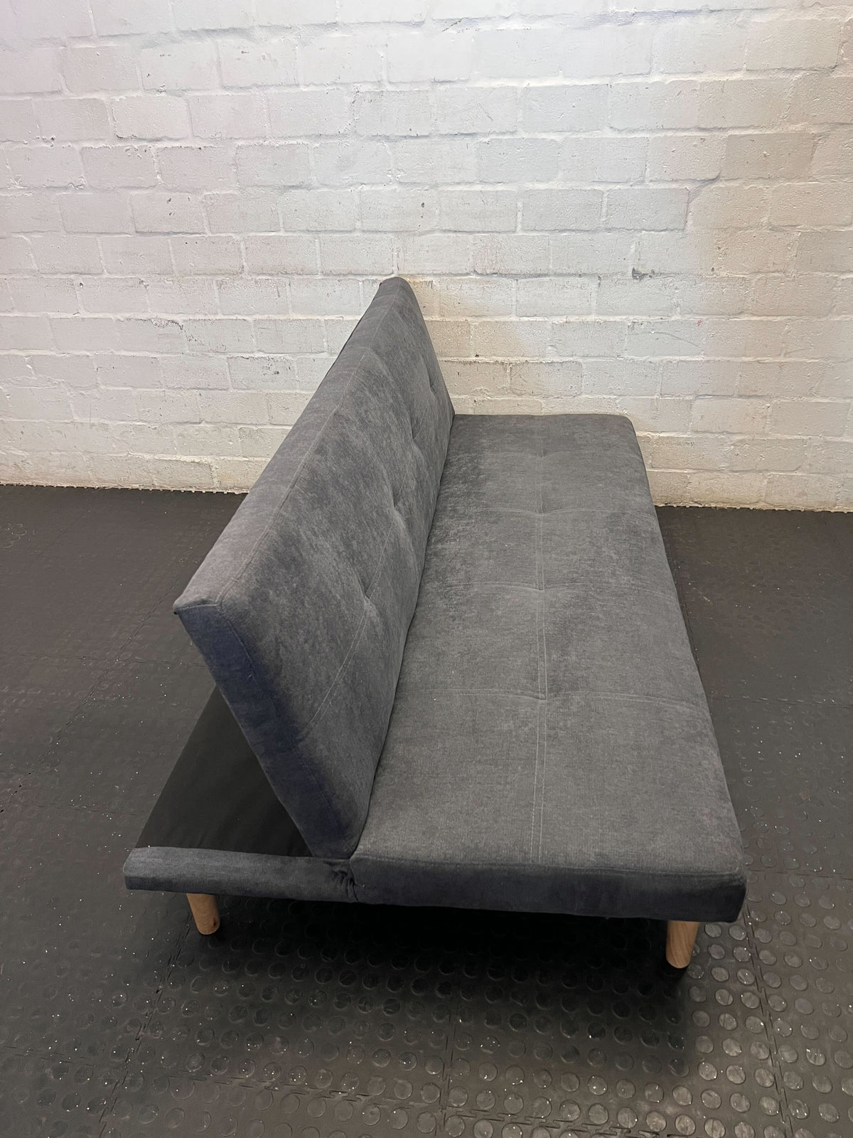 Modern Grey Fabric Sofa Bed - Versatile & Stylish - 2ndhandwarehouse.com