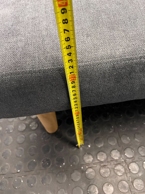 Modern Grey Fabric Sofa Bed - Versatile & Stylish - 2ndhandwarehouse.com