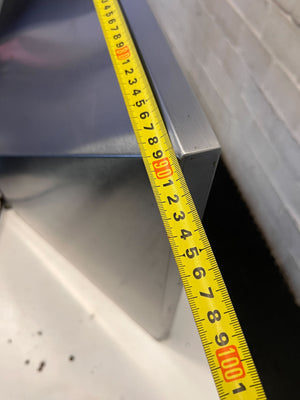 Fan  - Pre-Loved Stainless Steel Kitchen Extractor Hood with Lights- Fair used - 2ndhandwarehouse.com