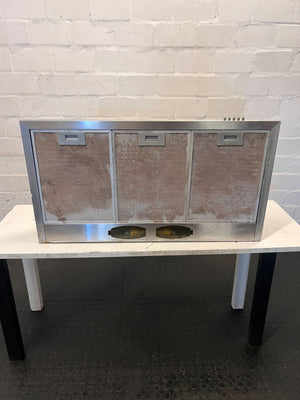 Fan  - Pre-Loved Stainless Steel Kitchen Extractor Hood with Lights- Fair used - 2ndhandwarehouse.com