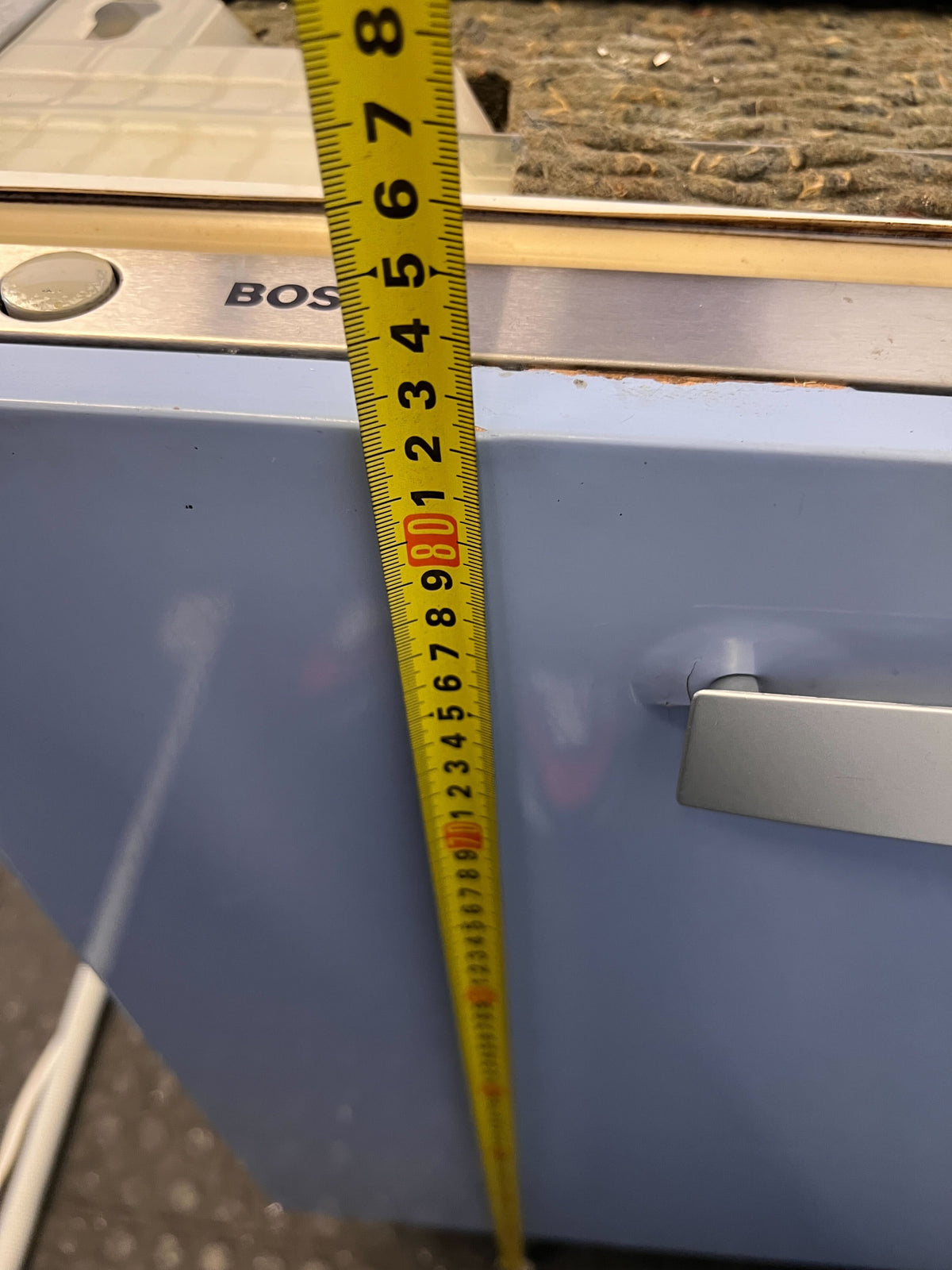 Bosch dishwasher Periwinkle Built-In Dishwasher - Modern Kitchen Essential  - Have no top - 2ndhandwarehouse.com