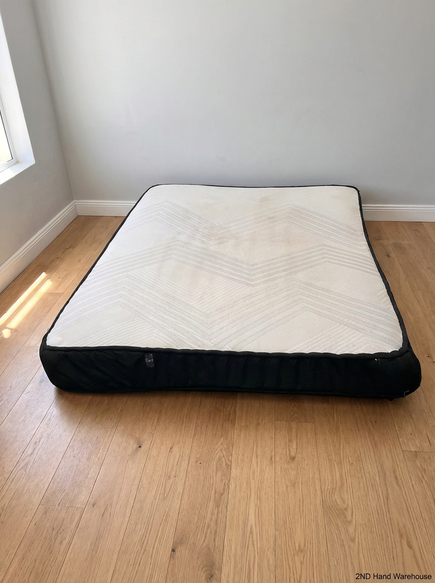 Queen Size Mattress with Chevron Detail