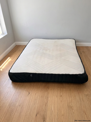 Queen Size Mattress with Chevron Detail - 2ndhandwarehouse.com