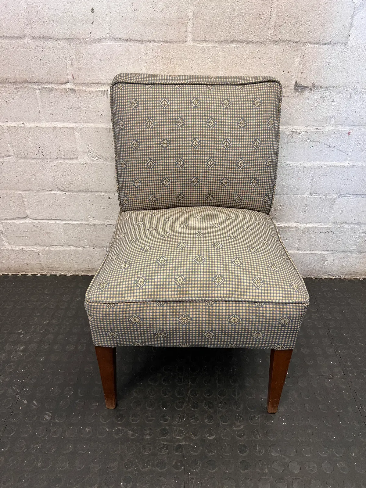 Vintage Patterned Dining Chairs - 2ndhandwarehouse.com