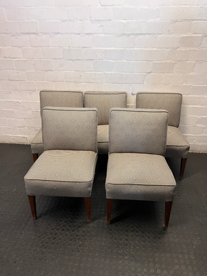 Vintage Patterned Dining Chairs - 2ndhandwarehouse.com