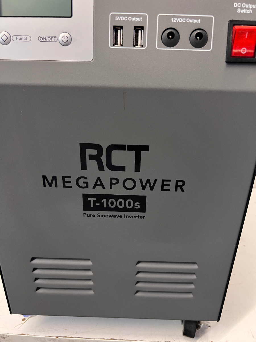 RCT Megapower T-1000s Inverter Unit - Needs Repair / As-Is - 2ndhandwarehouse.com