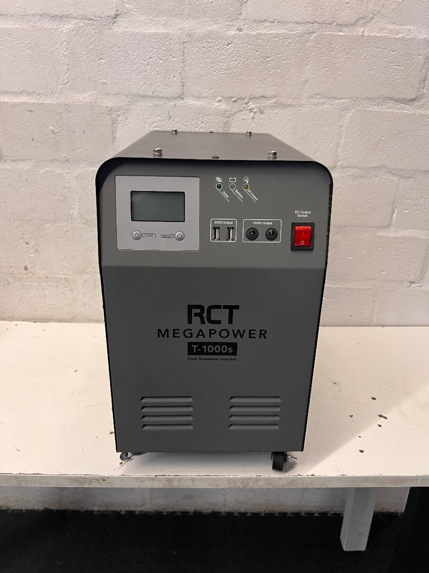 RCT Megapower T-1000s Inverter Unit - Needs Repair / As-Is - 2ndhandwarehouse.com