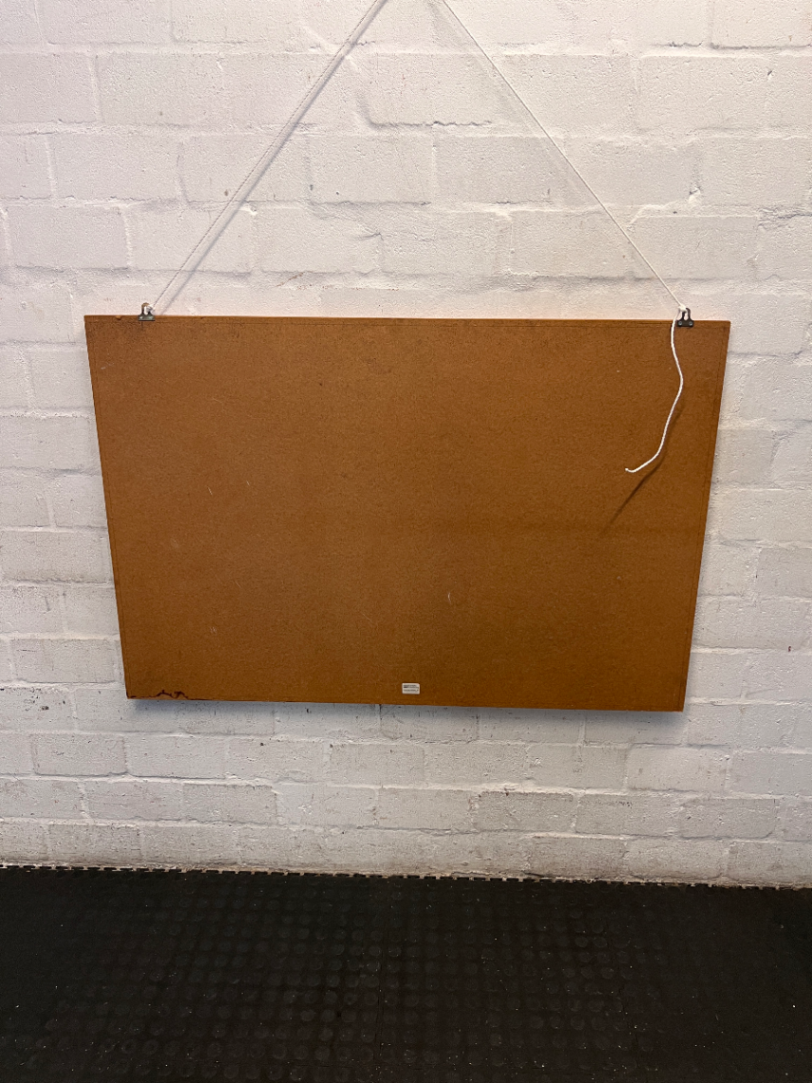Large Framed Pin Board (120 x 70cm) - Used Fair Condition - 2ndhandwarehouse.com