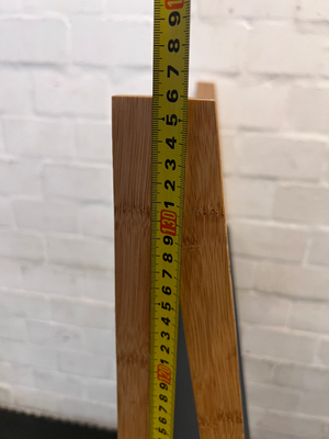 Two-Tone Wooden Ladder Shelf Unit - Fair Condition (Scuffs & Marks) - 2ndhandwarehouse.com