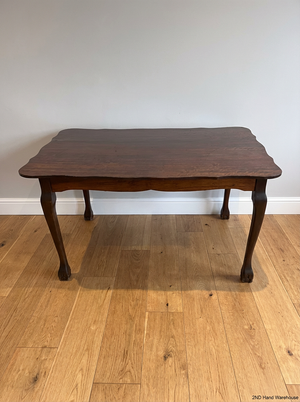 Antique Ball and Claw 6-Seater Dining Table - Minor Scratches - 2ndhandwarehouse.com