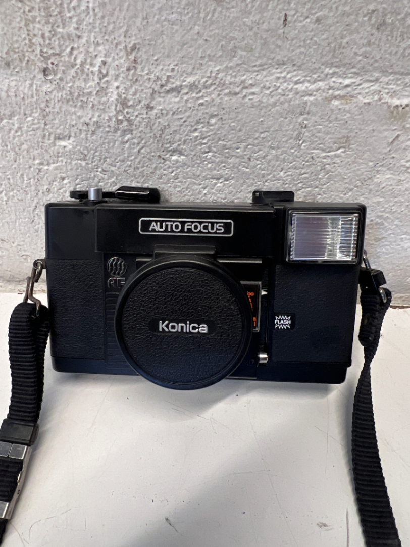 Vintage Konica C35 AF Camera - Minor Mark on Top - 2ndhandwarehouse.com