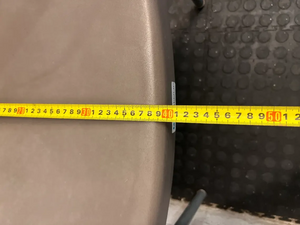 Contour Plastic Armchair - Visible Rust on Legs - 2ndhandwarehouse.com