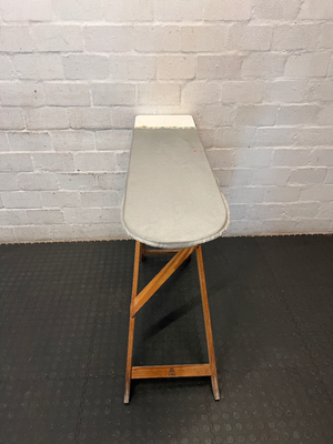 Vintage Style Wooden Frame Ironing Board - Good Condition - 2ndhandwarehouse.com