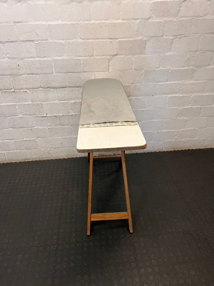 Vintage Style Wooden Frame Ironing Board - Good Condition - 2ndhandwarehouse.com
