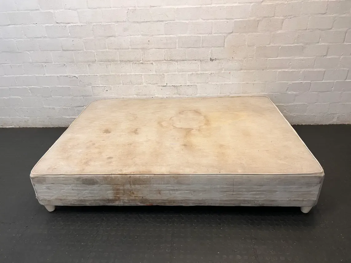 Double Bed Base - Visible Surface Staining - 2ndhandwarehouse.com