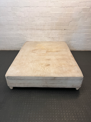 Double Bed Base - Visible Surface Staining - 2ndhandwarehouse.com