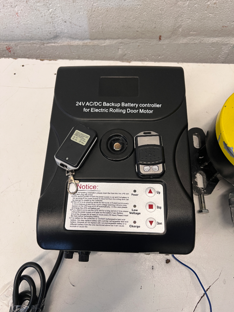 LockMaster Roller Shutter Motor & UPS - Used, Paint Chipping - 2ndhandwarehouse.com