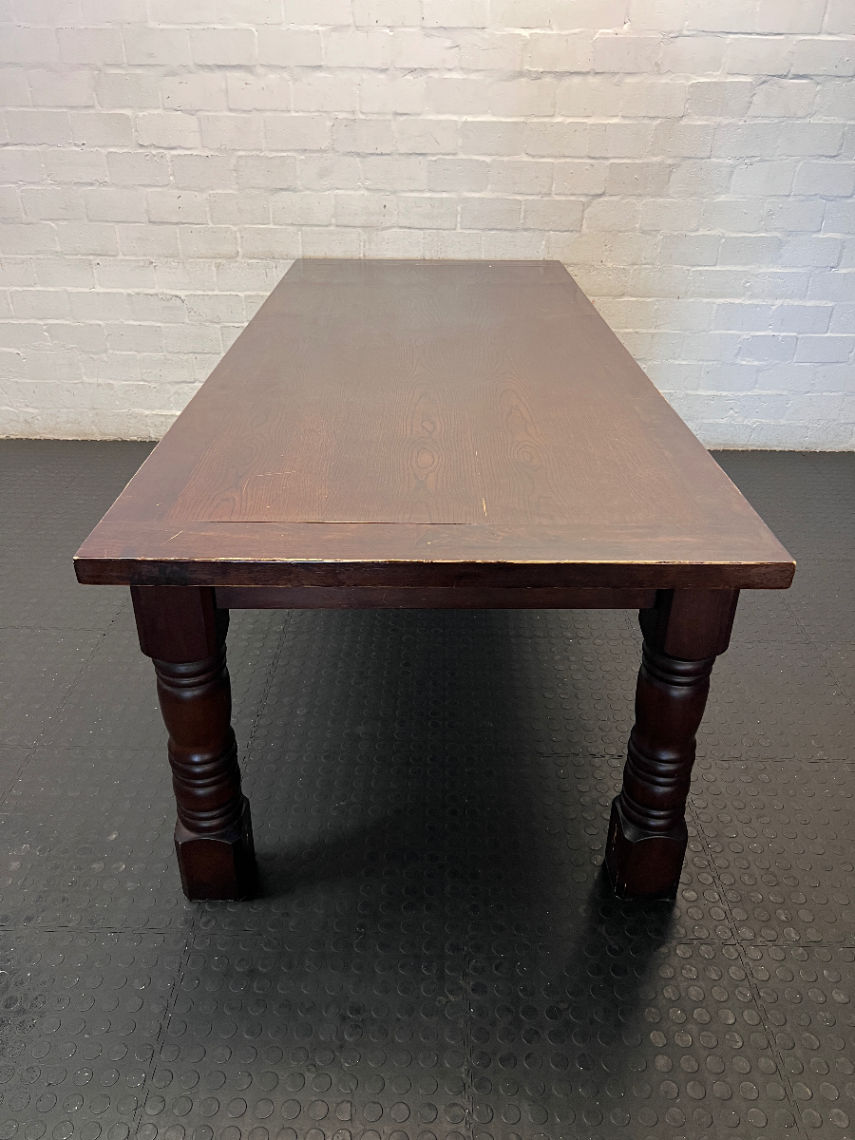 Coricraft 8-10 Seater Dining Table - Minor Edge Wear - 2ndhandwarehouse.com