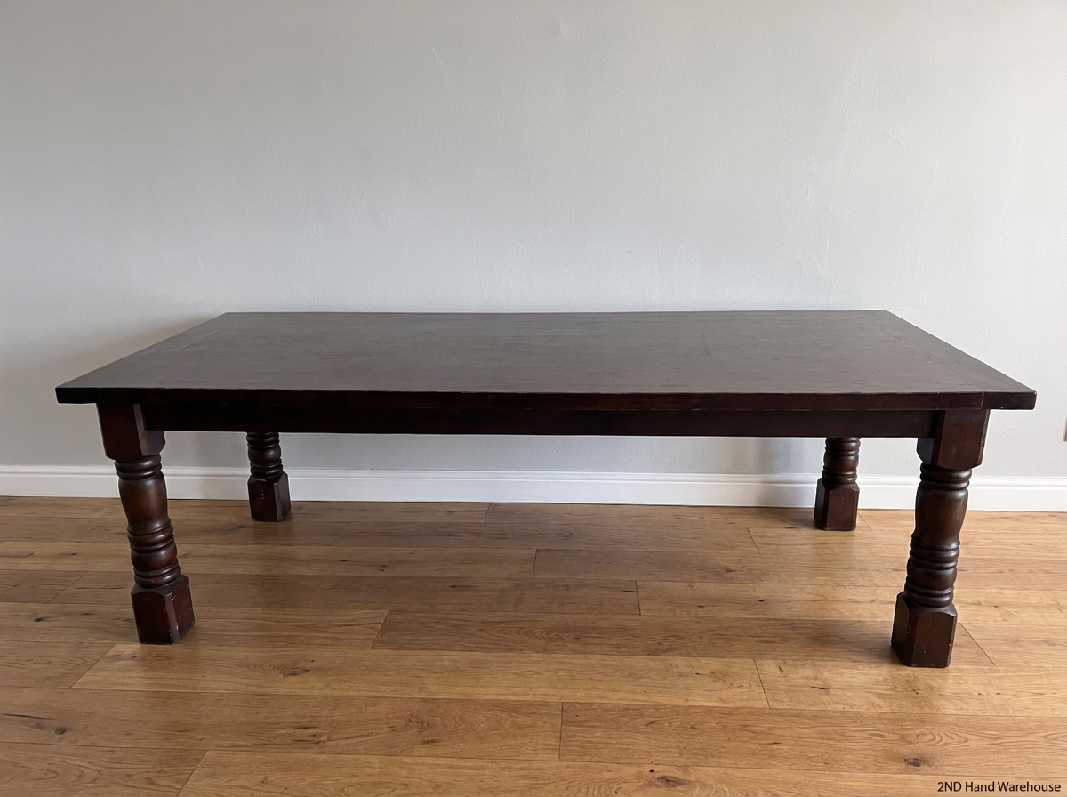 Coricraft 8-10 Seater Dining Table - Minor Edge Wear - 2ndhandwarehouse.com