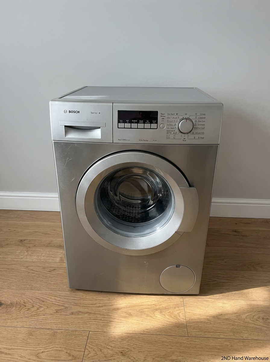 Bosch Serie 4 7kg Front Loader Washing Machine - Silver - 2ndhandwarehouse.com