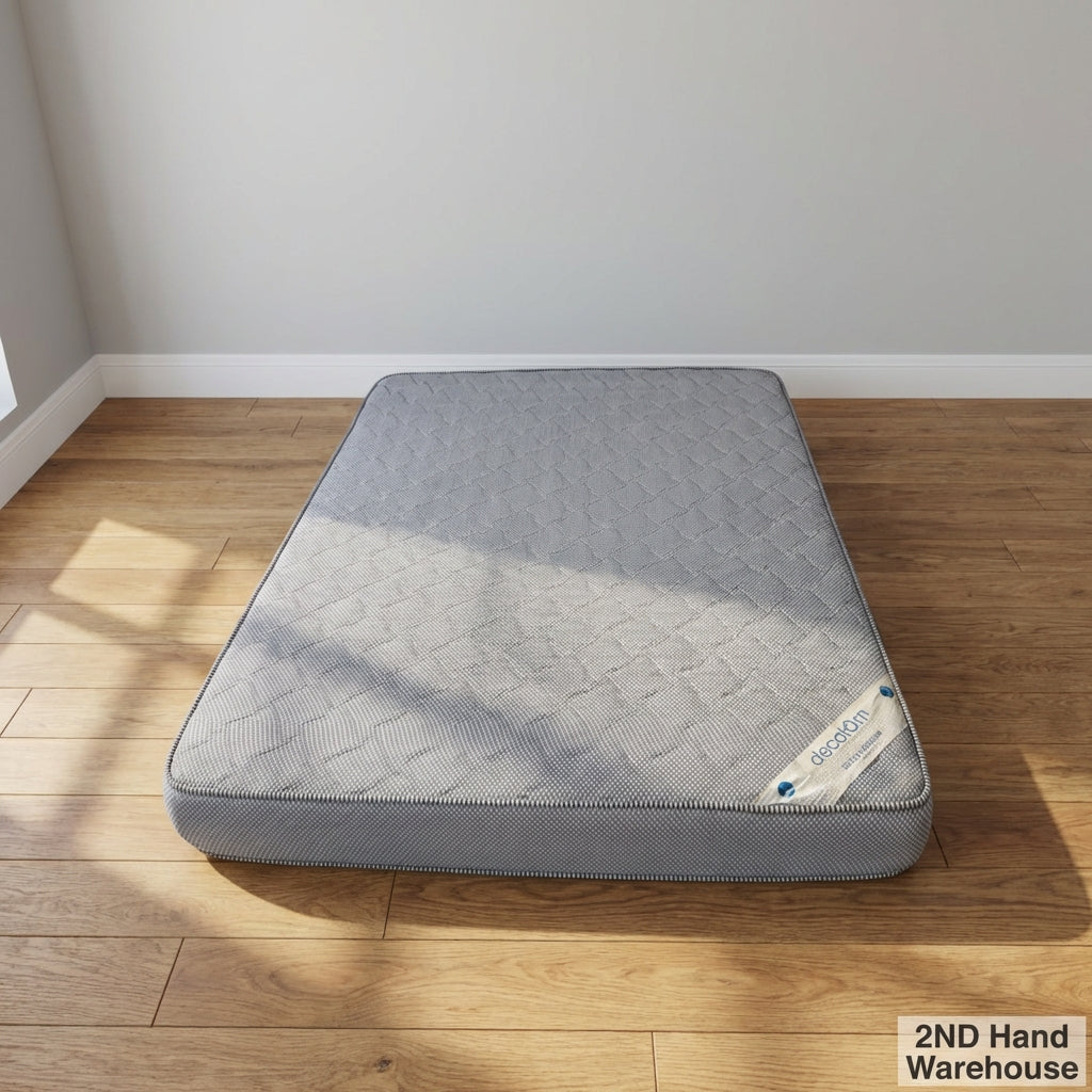 Decotam Grey Patterned Mattress for Comfort - REDUCED