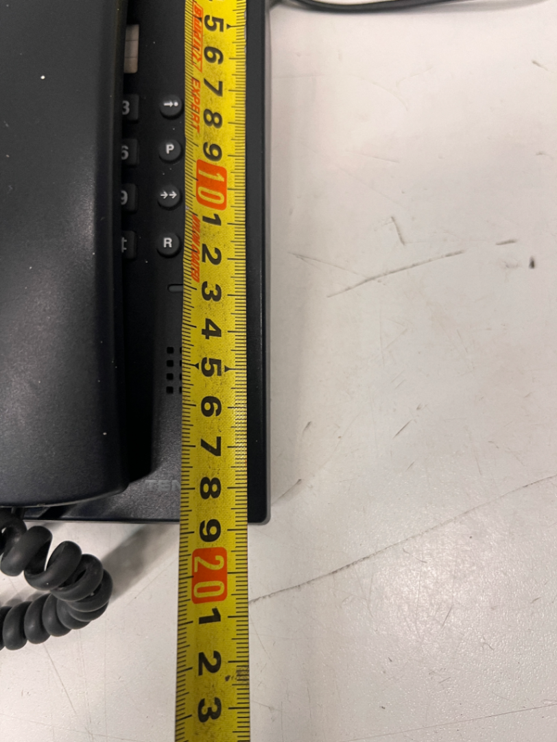 Tenovis Landline Telephone - Fair Condition, Damaged - 2ndhandwarehouse.com