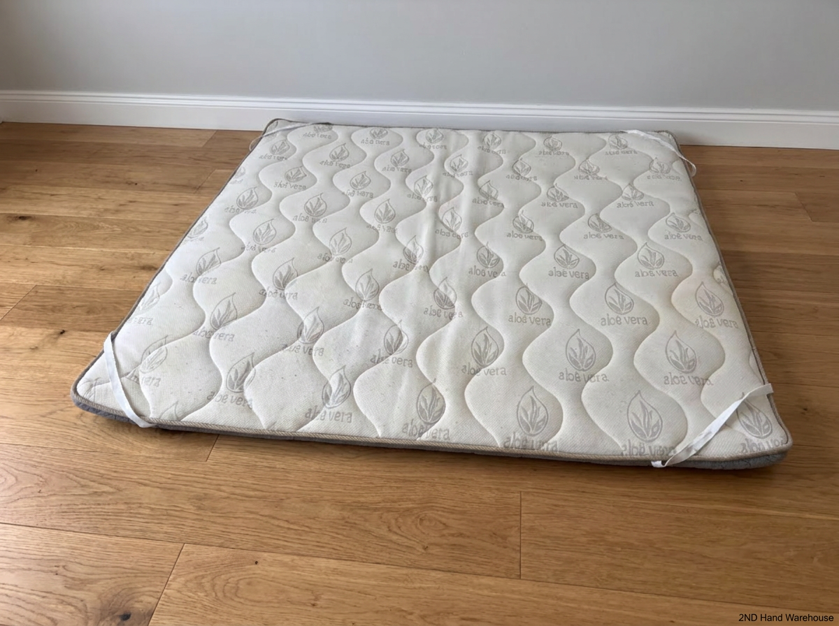 Aloe Vera Quilted Mattress Topper with Corner Straps — Great C