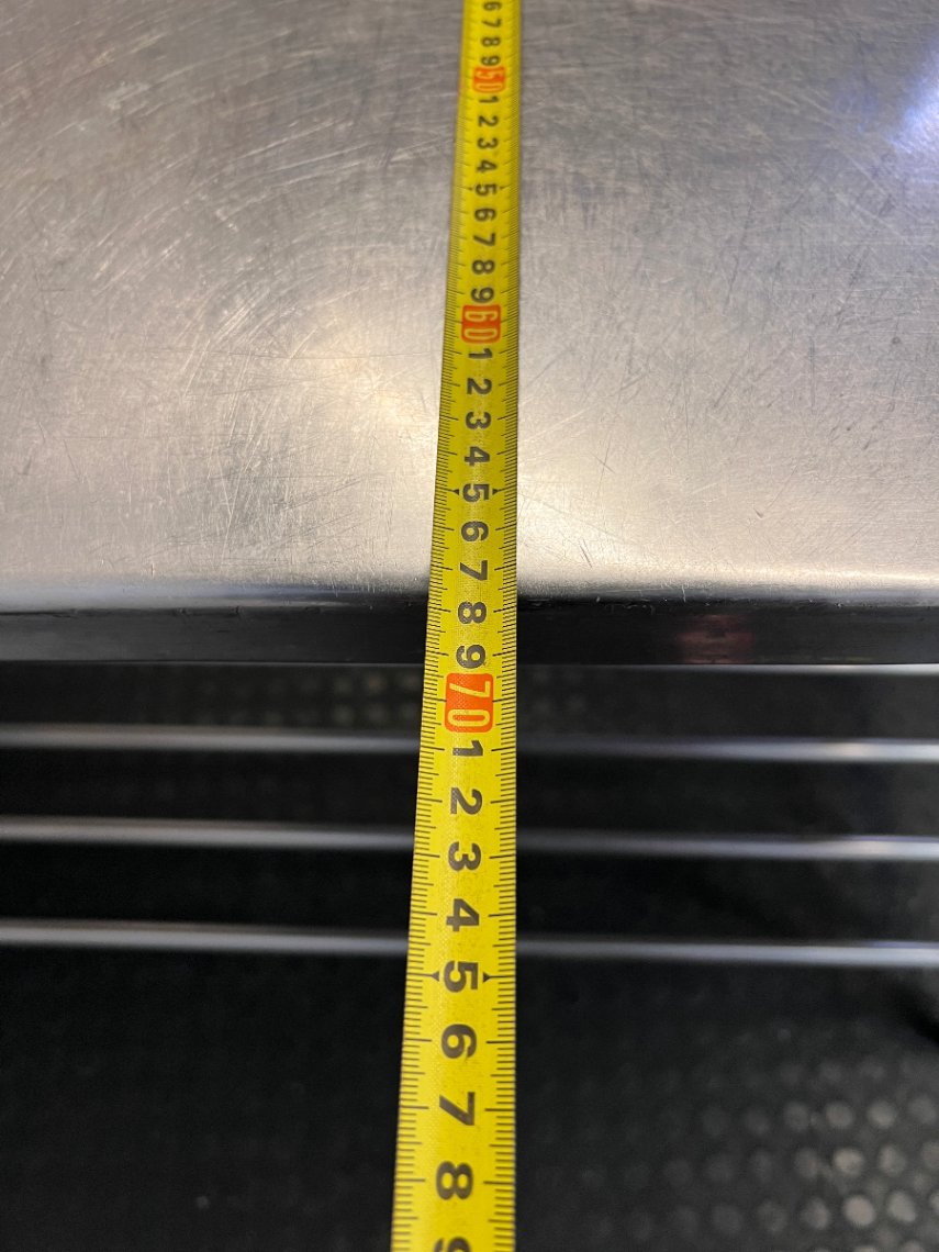 Stainless Steel Prep Table with Integrated Cutter - 2ndhandwarehouse.com