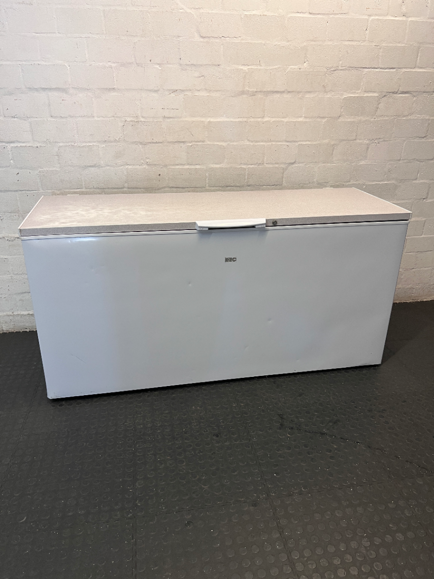 510L KIC White Chest Freezer — Good Working O - 2ndhandwarehouse.com