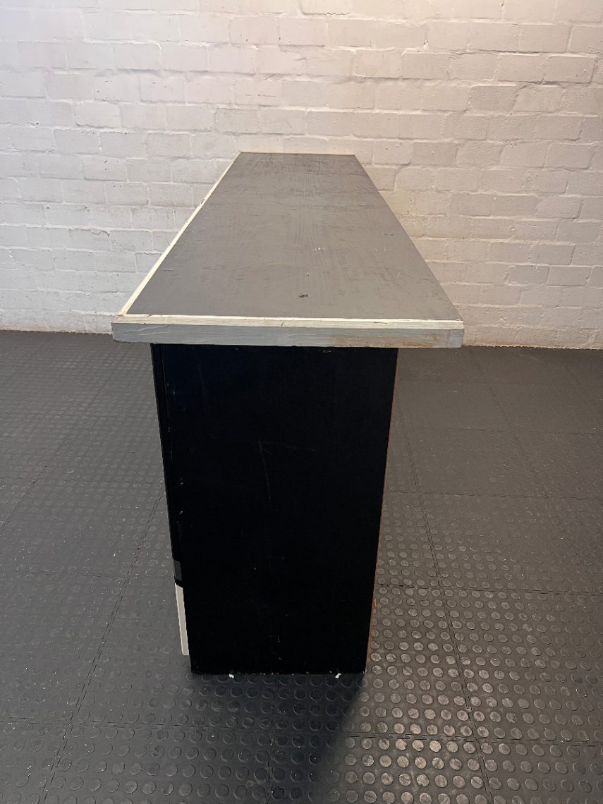 Large Branded The Sharks Pine Wood Bar Counter — Good C - 2ndhandwarehouse.com