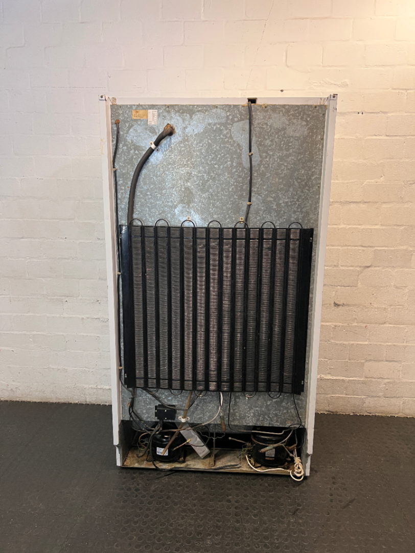 Defy White Side-by-Side Double Door Fridge — Working Condition with Non-Operational Interior L - 2ndhandwarehouse.com