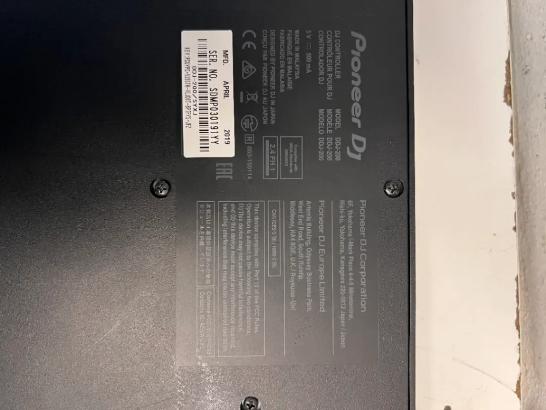 Pioneer DDJ-200 Smart DJ Controller — Good Working O - 2ndhandwarehouse.com