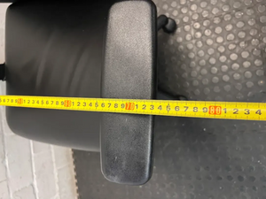 Black Mesh High-Back Swivel Office Chair — Fair Condition with Visible W - 2ndhandwarehouse.com