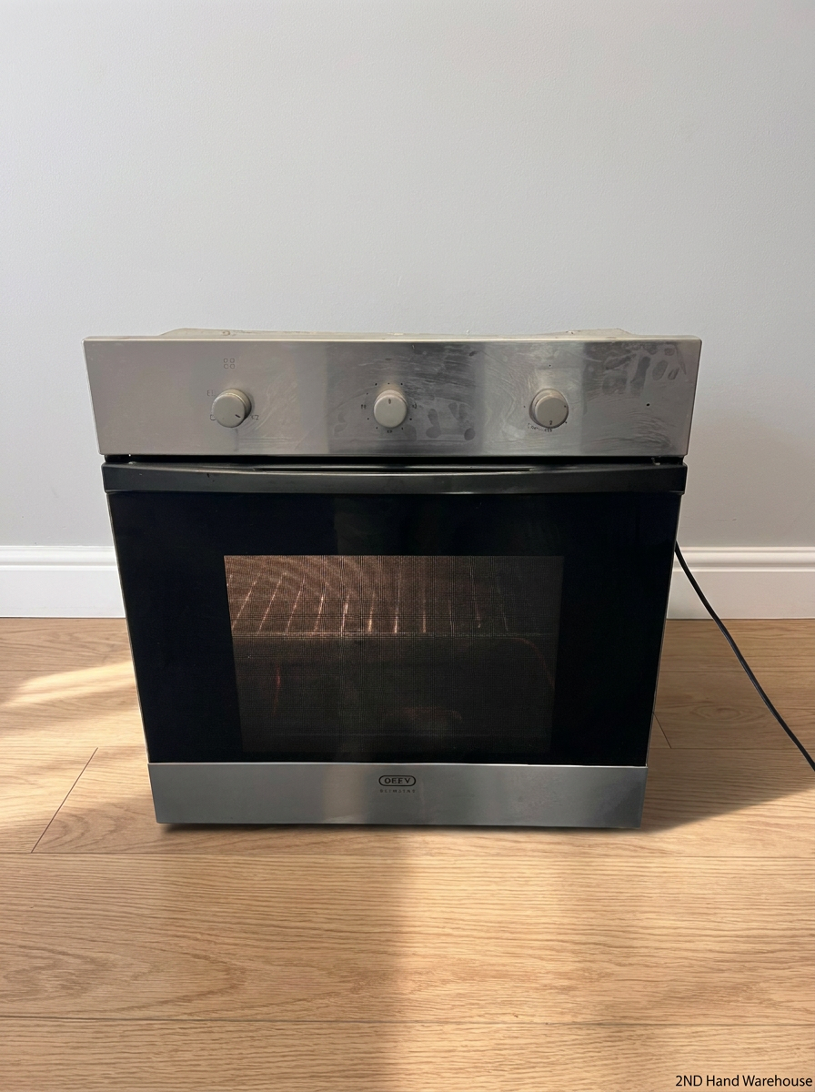 Defy Slimline 600 Built-in Oven in Stainless Steel — Good Working Order - 2ndhandwarehouse.com